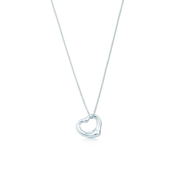 Tiffany x Elsa Peretti Open Heart 925 Necklace - Picture 8 of 8